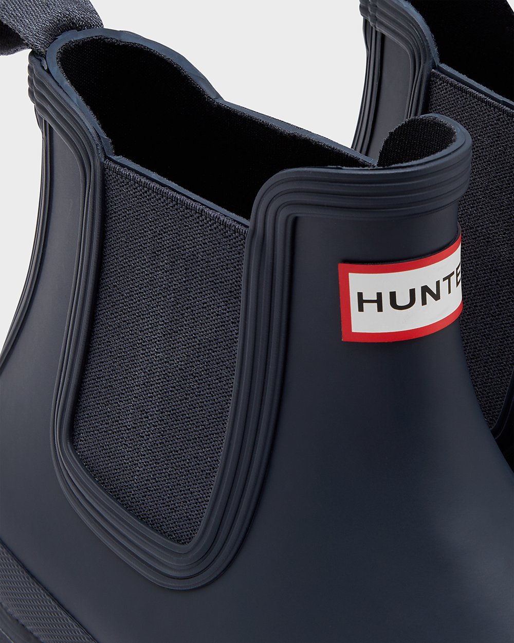 Men Hunter Original | Chelsea Boots Navy | NZ-54730-LBMU